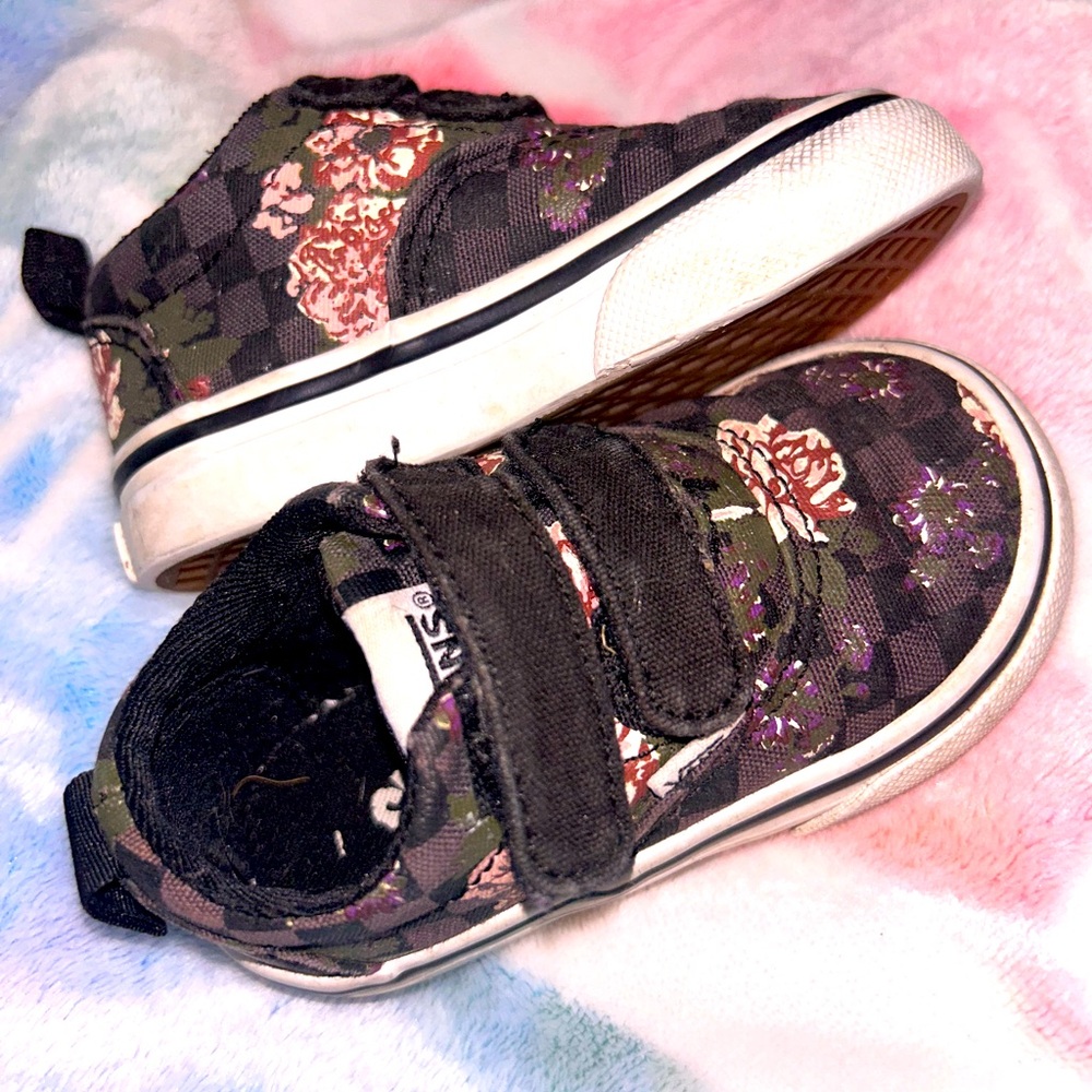 Toddler Floral Vans